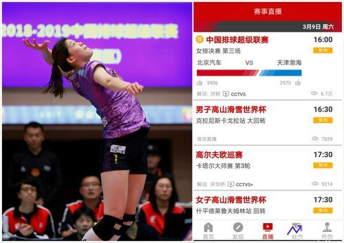 电视直播cctv5(女排电视直播CCTV5)